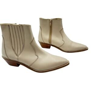 SBICCA Peacemaker Chelsea Leather Women's Ankle Booties 9